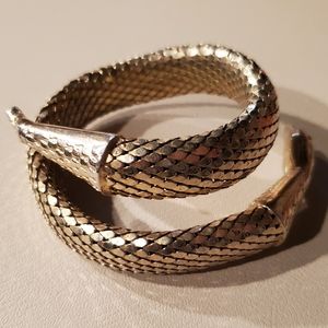 Vintage snake bracelet bangle arm wrap
